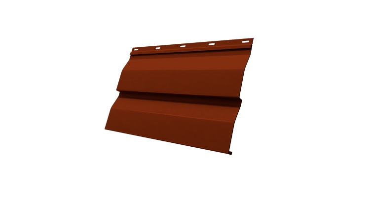 Корабельная Доска 0,265 GL 0.45 PE с пленкой RAL 3009 оксидно-красный