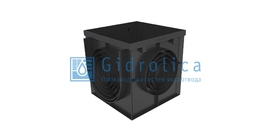 Дождеприемник Gidrolica Point ДП-40.40 - пластиковый, арт. 239