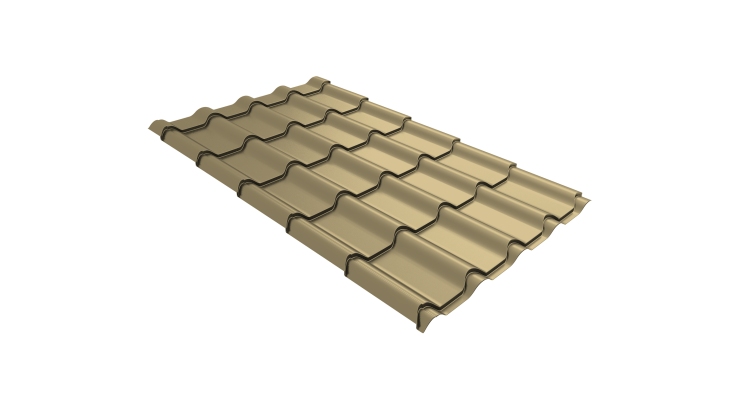 Профиль волновой kamea 0,45 PE RAL 1014 слоновая кость