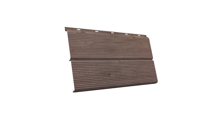 ЭкоБрус 0,345 Gofr 0.45 Print Elite с пленкой White Wood TwinColor