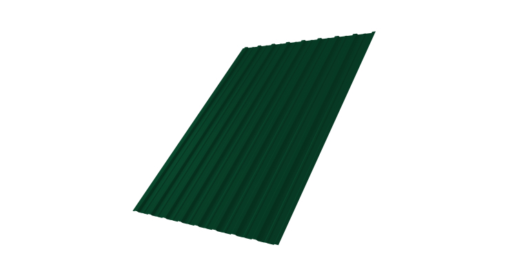 Профнастил С10A 0,5 Satin RAL 6005 зеленый мох