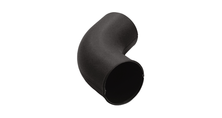 Колено стока 90 мм PU Мatt RR 32 темно-коричневый