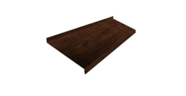 Отлив простой 250 0,45 Print Elite Cherry Wood TwinColor (3м)