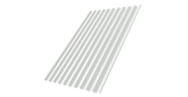 Профнастил С21R 0,45 PE-Double 9003 сигнальный белый