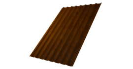 Профнастил С20B 0,45 Print-Double Premium Golden Wood Intense F