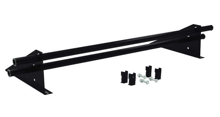 Снегозадержатель трубчатый для фальцевой кровли Optima RAL 9005 1м