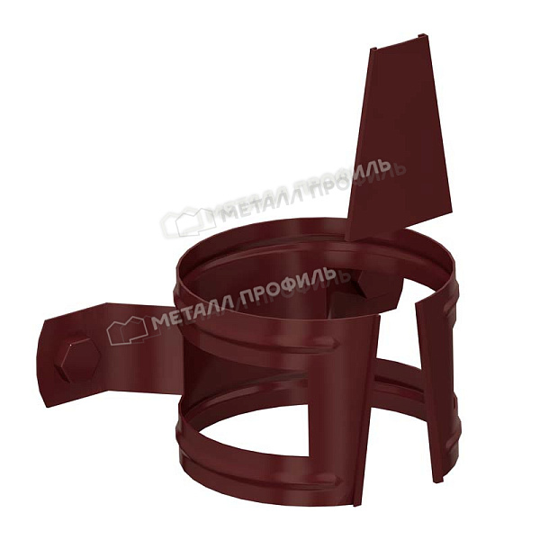 Держатель трубы (на дерево) Металл Профиль Foramina PUR D100 RAL 8017