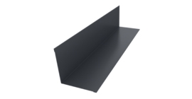 Угол внутренний 110х110 0,45 Drap ST RAL 7024 мокрый асфальт (2м)