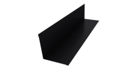 Угол внутренний 110х110 0,5 Drap TX RAL 9005 черный (3м)