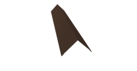 Угол внешний 110х110 0,45 Drap TwinColor RAL 8017 шоколадт (3м)