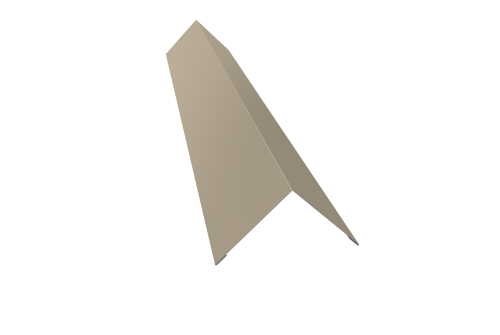 Угол внешний 110х110 0,5 Satin с пленкой RAL 1015 светлая слоновая кость (3м)