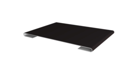 Планка стыковочная 0,45 Drap RAL 9005 черный (3м)