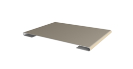 Планка стыковочная 0,45 Drap TX RAL 1015 светлая слоновая кость (3м)