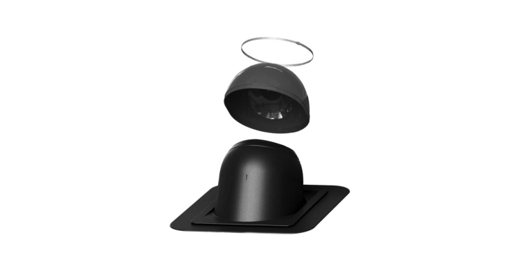 Элемент проходной Vilpe Piippu №2 (280-380) черный