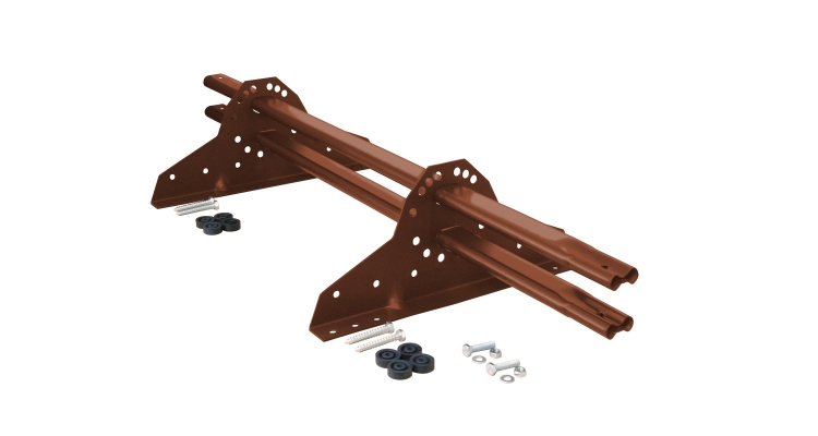 Снегозадержатель трубчатый Grand Line RAL 8004 1м